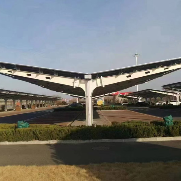 Dual-Slope PV Carport